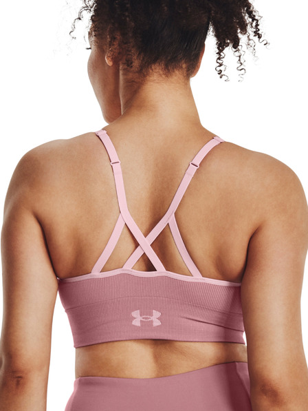 Under Armour UA Seamless Low Long Rib Sportovní podprsenka