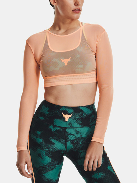 Under Armour Project Rock Sheer Mesh LS Top