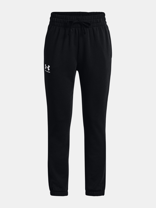 Under Armour Dívčí tepláky Under Armour UA Rival Terry Jogger