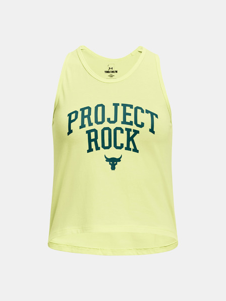 Under Armour Project Rock Girls Graphic Tílko dětské