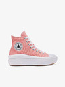 Converse Růžové dámské kotníkové tenisky na platformě Converse Chuck Taylor All Star Move