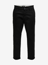 ONLY & SONS Černé pánské chino kalhoty ONLY & SONS Kent