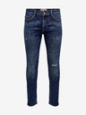 ONLY & SONS Tmavě modré pánské slim fit džíny ONLY & SONS Loom