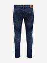 ONLY & SONS Tmavě modré pánské slim fit džíny ONLY & SONS Loom