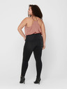 ONLY CARMAKOMA Černé skinny fit džíny ONLY CARMAKOMA Willy