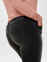 ONLY CARMAKOMA Černé skinny fit džíny ONLY CARMAKOMA Willy