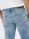ONLY & SONS Světle modré slim fit džíny s potrhaným efektem ONLY & SONS