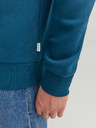 Jack & Jones Modrá pánská mikina s kapucí Jack & Jones Logo