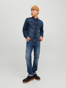 Jack & Jones Tmavě modré pánské straight fit džíny Jack & Jones Mike