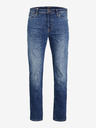 Jack & Jones Tmavě modré pánské straight fit džíny Jack & Jones Mike