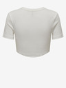 ONLY Bílý dámský crop top ONLY Lola
