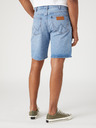 Wrangler Světle modré pánské džínové kraťasy Wrangler