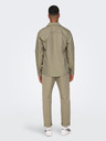 ONLY & SONS Béžové pánské chino kalhoty ONLY & SONS Kent