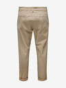 ONLY & SONS Béžové pánské chino kalhoty ONLY & SONS Kent