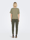ONLY Khaki dámské tričko ONLY Lucy