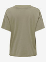 ONLY Khaki dámské tričko ONLY Lucy