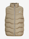 Jack & Jones Béžová pánská prošívaná vesta Jack & Jones Sky