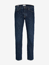 Jack & Jones Tmavě modré pánské straight fit džíny Jack & Jones Chris