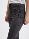 Orsay Tmavě šedé dámské skinny fit kalhoty ORSAY