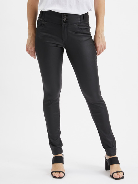 Orsay Černé dámské skinny fit kalhoty ORSAY