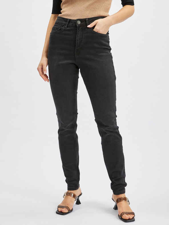 Orsay Černé dámské skinny fit džíny ORSAY