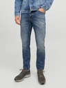 Jack & Jones Modré pánské straight fit džíny Jack & Jones Tim