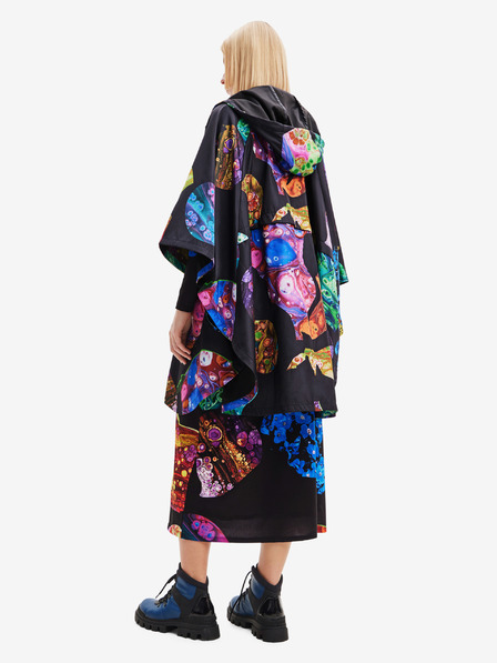 Desigual Manchas Colima Pončo