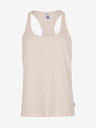 O'Neill Světle růžové dámské basic tílko O'Neill ESSENTIALS RACER BACK TANKTOP