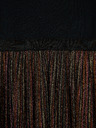 Desigual Hnědo-černé holčičí šaty Desigual Paula