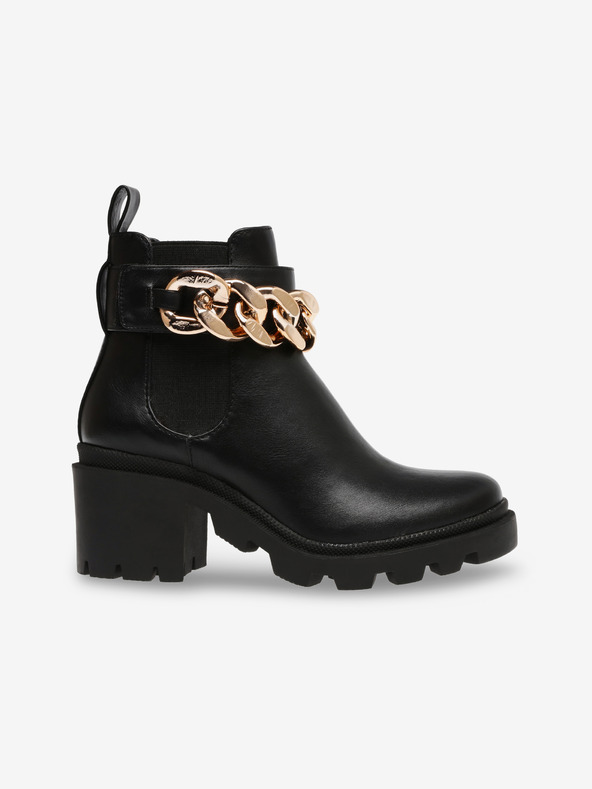 Steve Madden Černé dámské kotníkové boty na podpatku Steve Madden Amulet