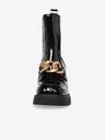 Steve Madden Černé lesklé kotníkové boty na podpatku Steve Madden Blooms