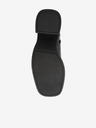 Steve Madden Černé lesklé kotníkové boty na podpatku Steve Madden Blooms