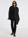 AWARE by VERO MODA Černé dámské vzorované tričko AWARE by VERO MODA Gudrun