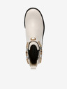 Steve Madden Krémové dámské kotníkové boty na podpatku Steve Madden Amulet