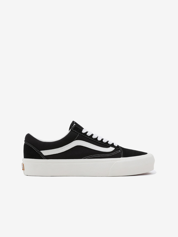 Vans Bílo-černé semišové tenisky VANS Old Skool VR3