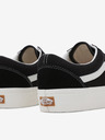 Vans Bílo-černé semišové tenisky VANS Old Skool VR3