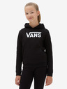 Vans Černá holčičí mikina s kapucí VANS Flying