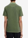 Scotch & Soda Zelené pánské polo tričko Scotch & Soda Garment Dye