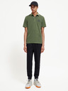 Scotch & Soda Zelené pánské polo tričko Scotch & Soda Garment Dye