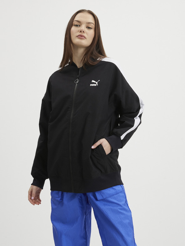 Puma Černý dámský oversize bomber Puma Classics
