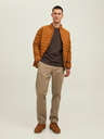 Jack & Jones Béžové pánské chino kalhoty Jack & Jones Kane