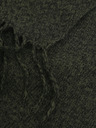 Jack & Jones Tmavě zelená žíhaná šála Jack & Jones Solid