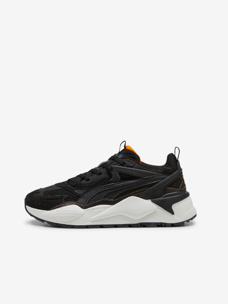 Puma Černé pánské tenisky s koženými detaily Puma RS-X Efekt Perf