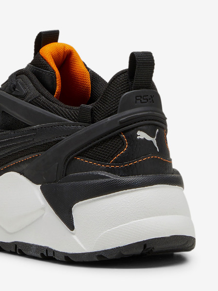 Puma Černé pánské tenisky s koženými detaily Puma RS-X Efekt Perf