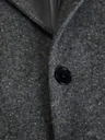 Jack & Jones Šedé pánské sako s příměsí vlny Jack & Jones Franco