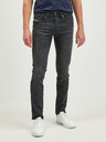 Diesel Tmavě šedé pánské slim fit džíny Diesel