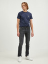 Diesel Tmavě šedé pánské slim fit džíny Diesel
