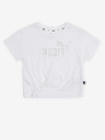 Puma Bílé holčičí tričko Puma ESS+