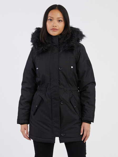 ONLY Černá dámská parka ONLY Iris