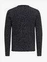 ONLY & SONS Tmavě modrý žebrovaný svetr ONLY & SONS Niguel